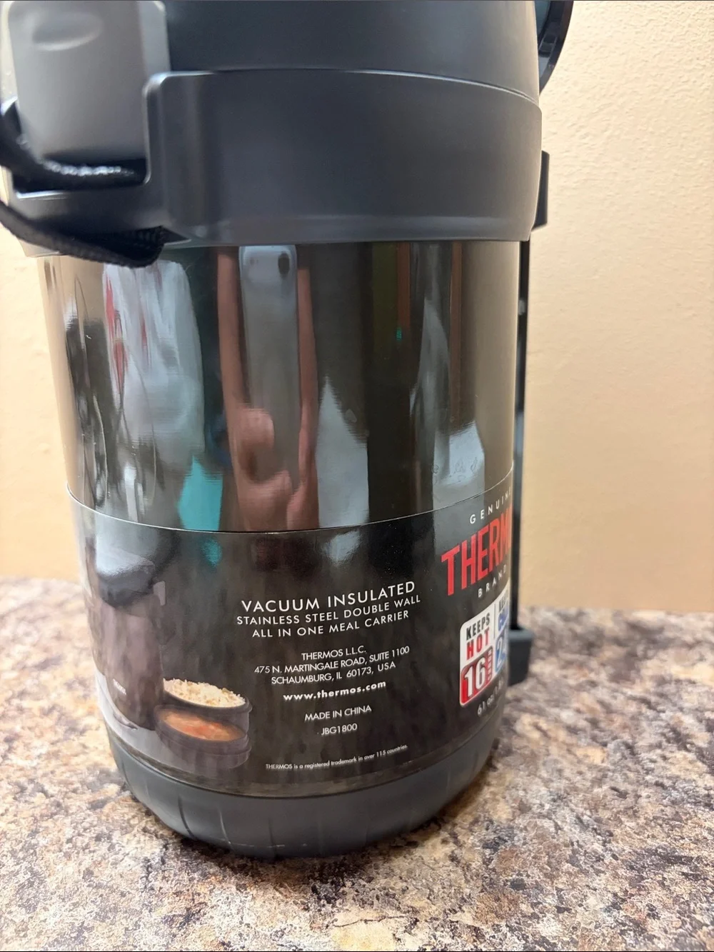 Thermos compact food
